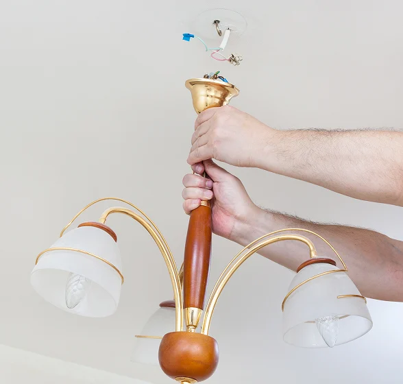 Lampen- undGardinenmontage